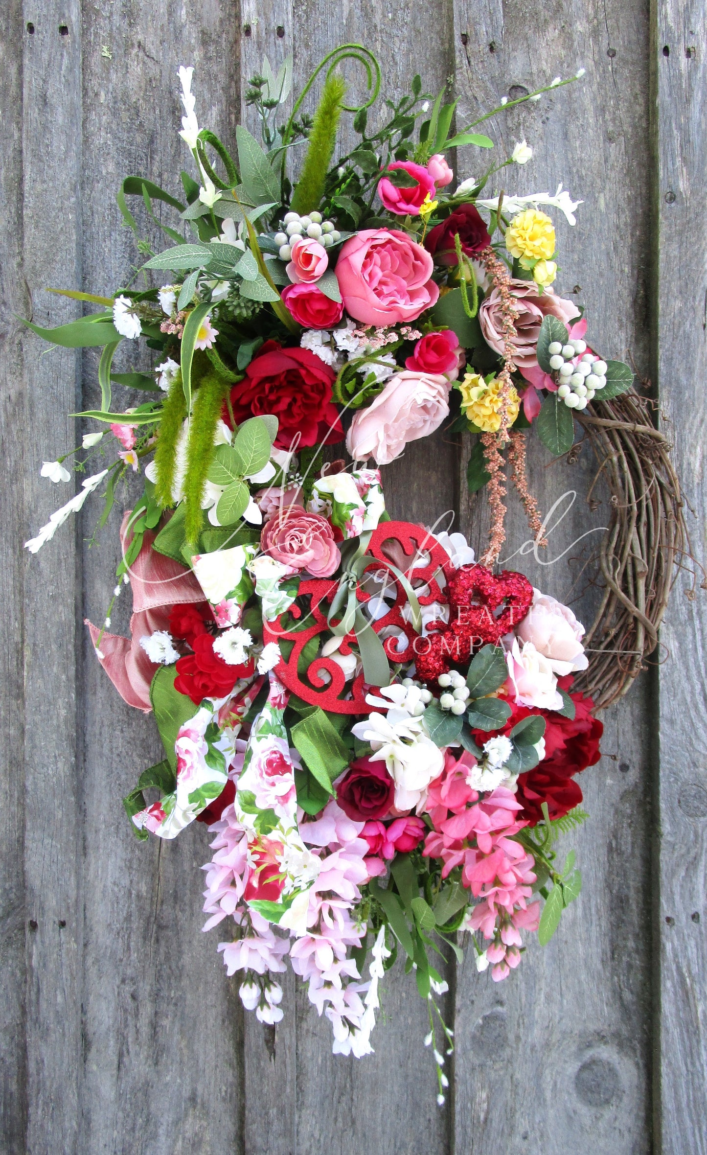 Duxbury Garden Heart Wreath