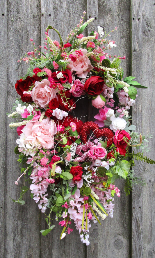 Cambridge Rose Garden Wreath