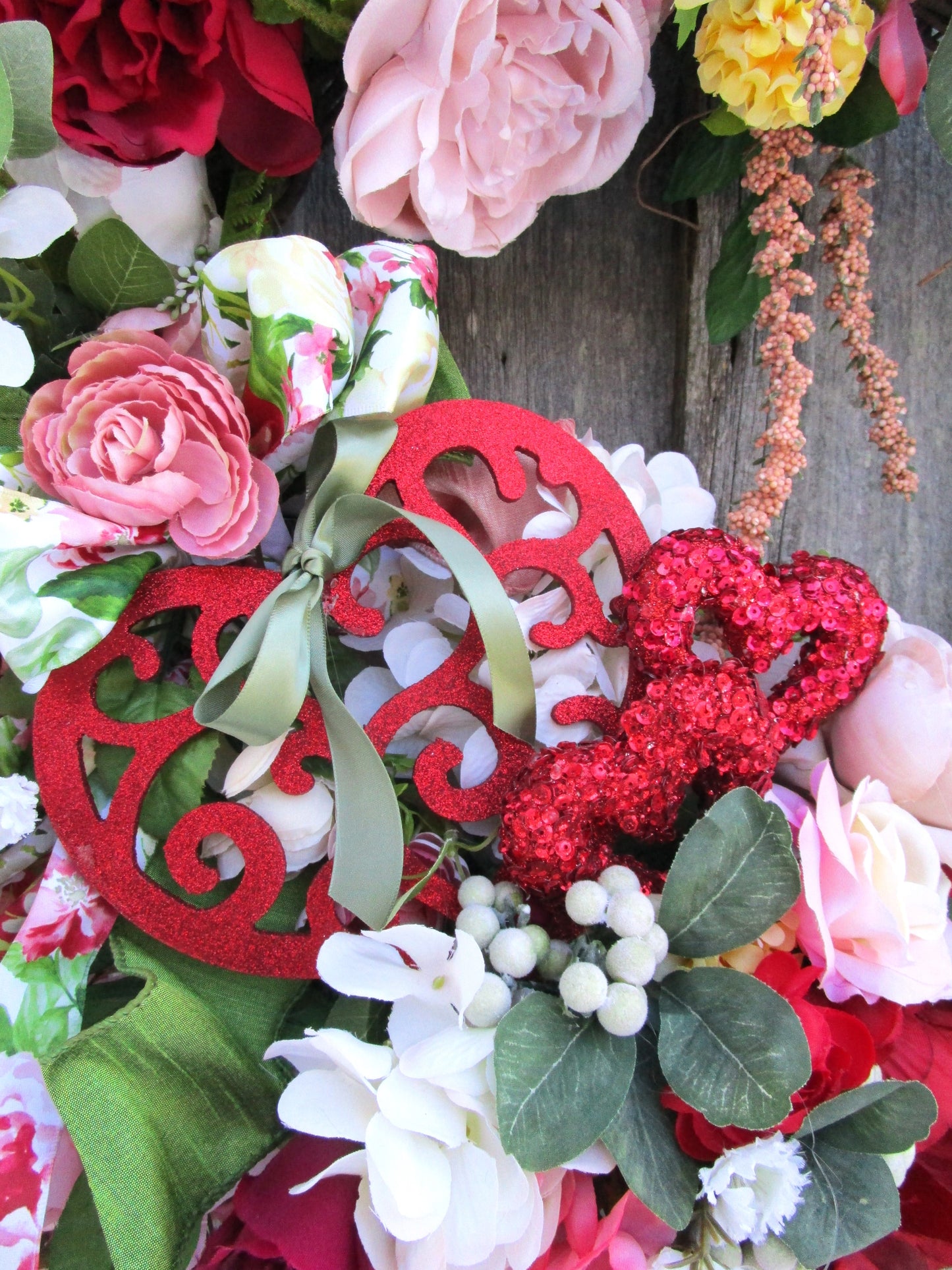 Duxbury Garden Heart Wreath