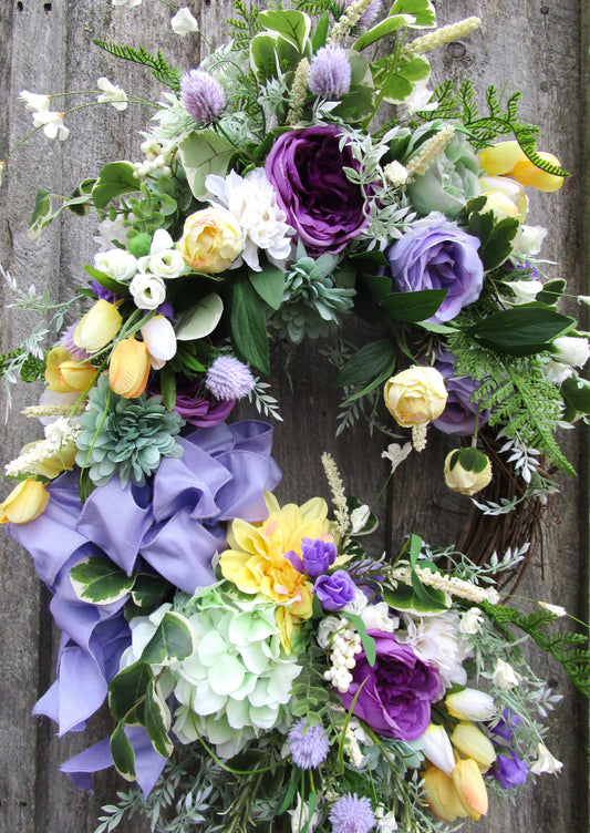 Keene Victorian Garden Wreath