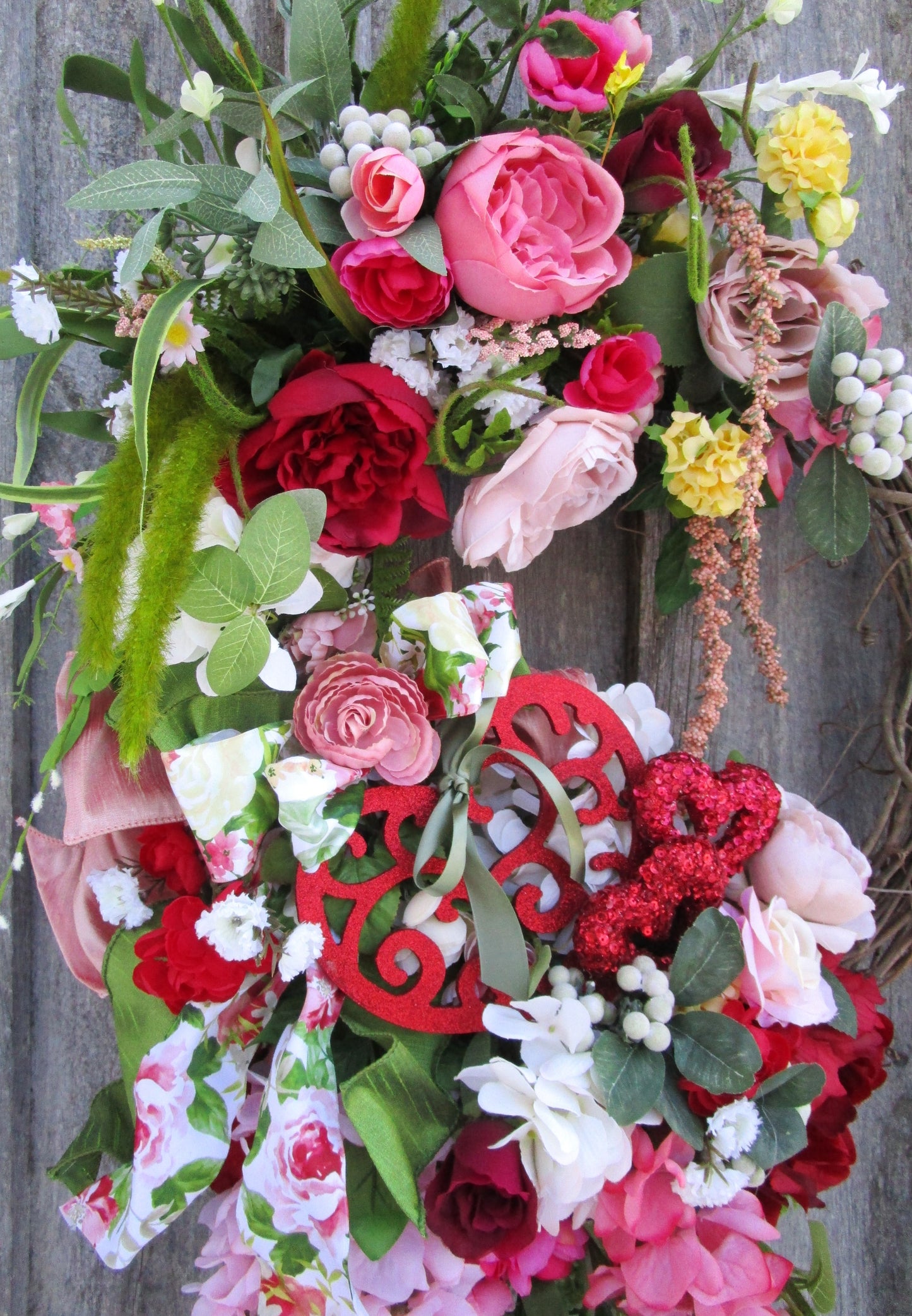 Duxbury Garden Heart Wreath