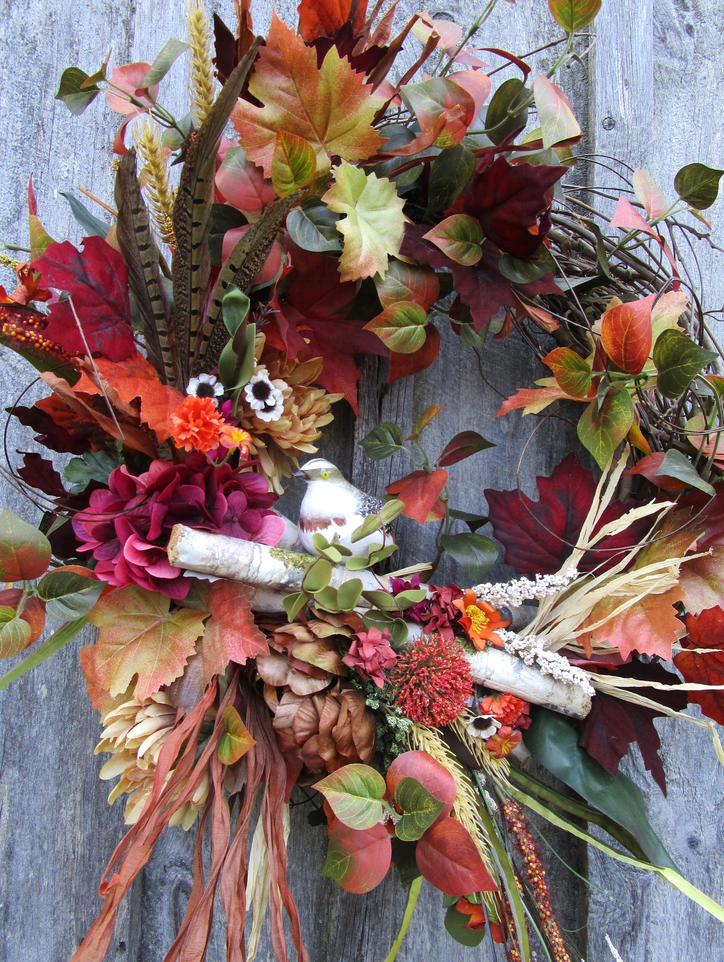 Partridge Woodland Wreath