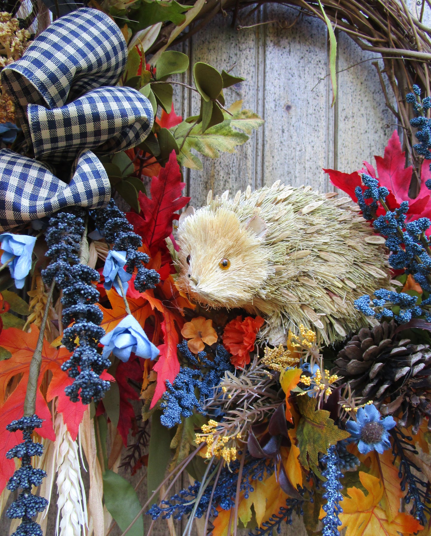Woodland Hedgehog Wreath