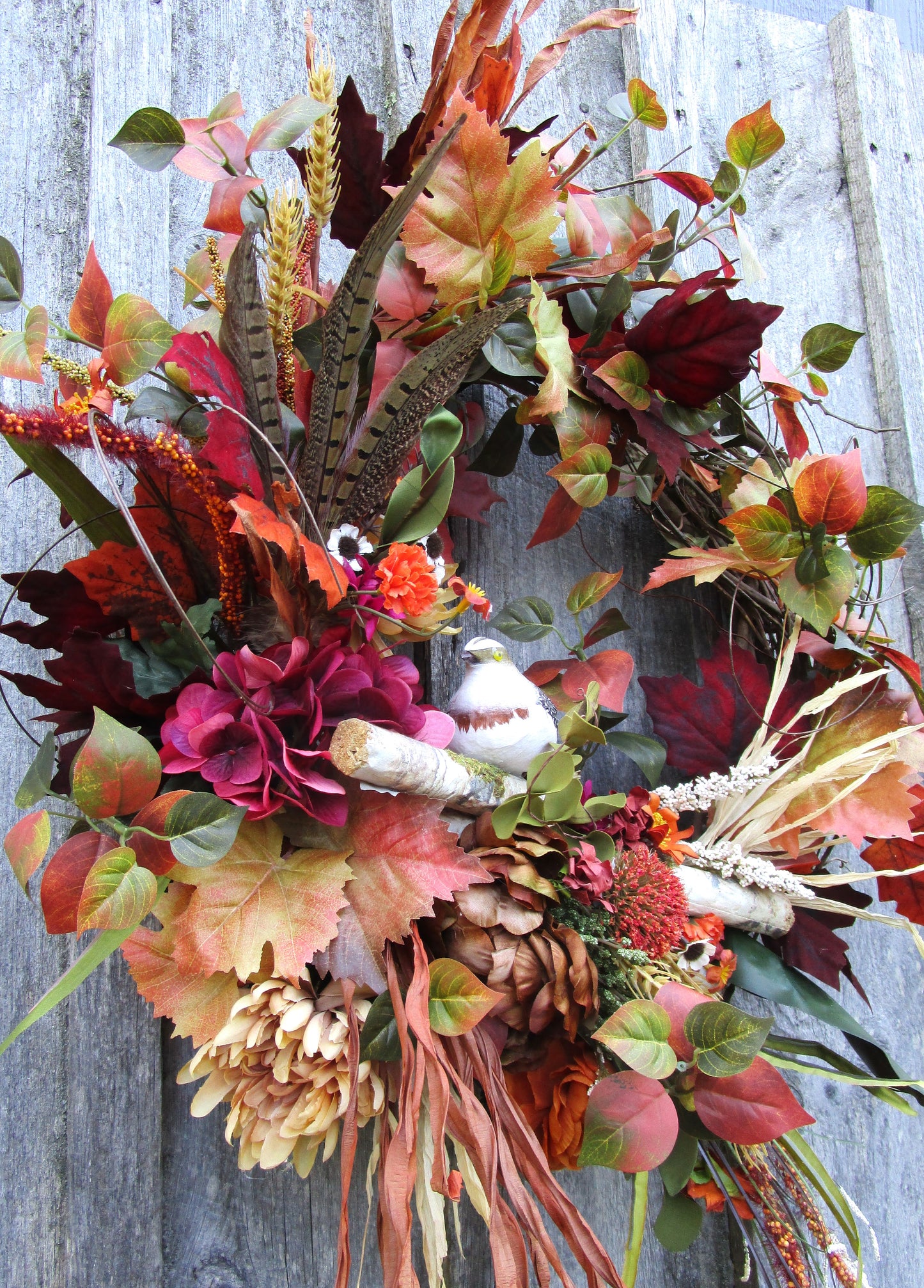 Partridge Woodland Wreath