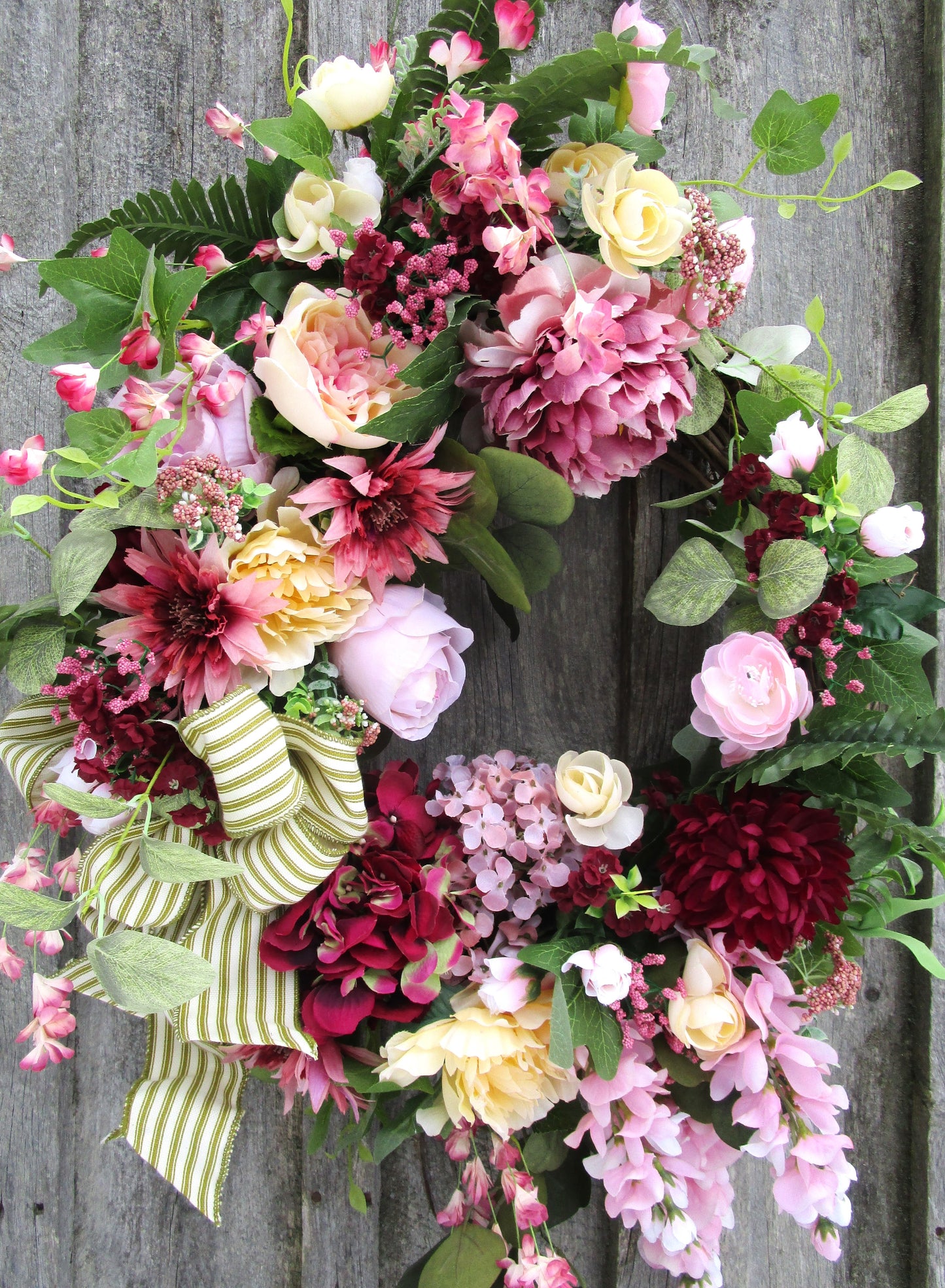 Brattleboro English Garden Wreath