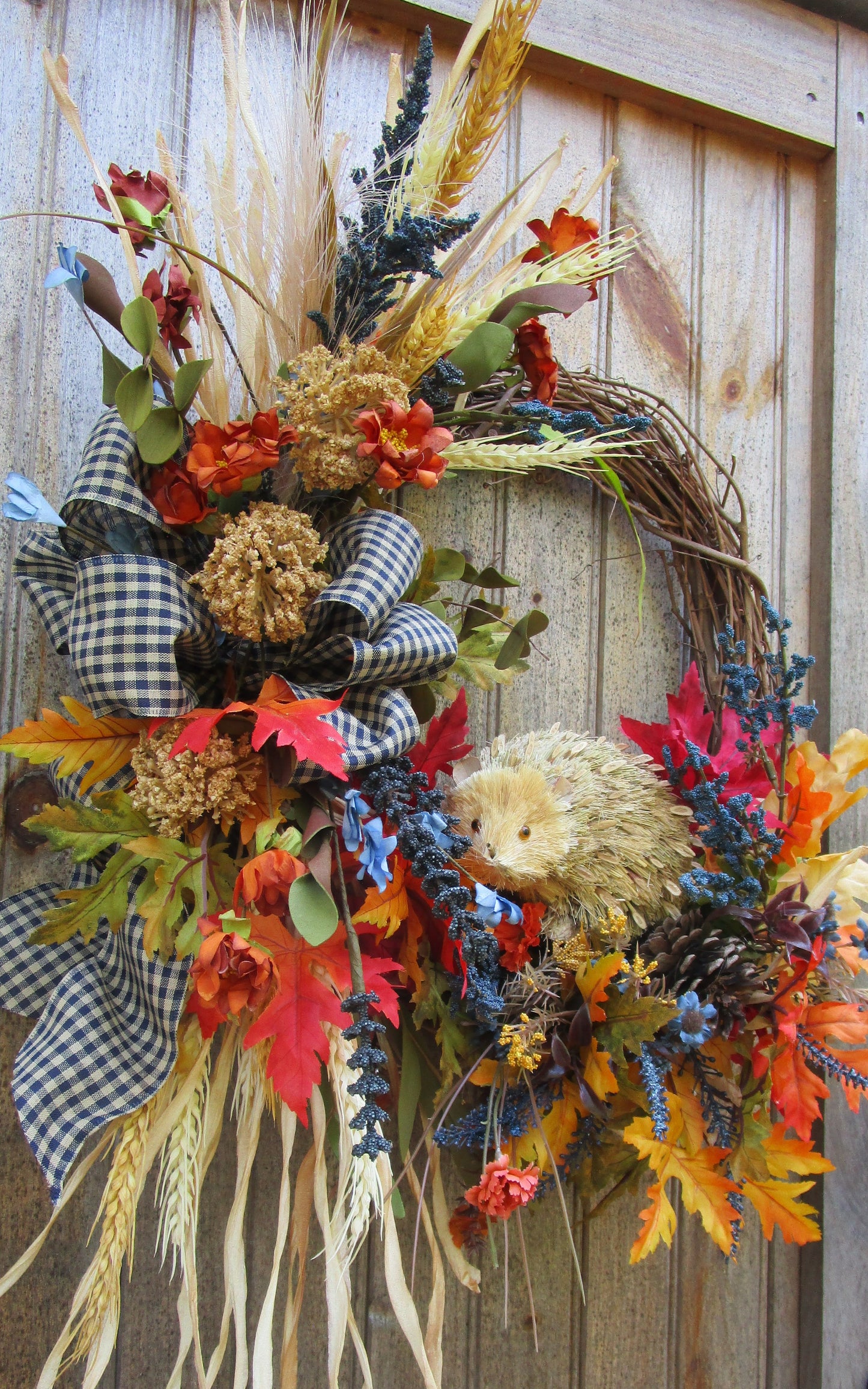 Woodland Hedgehog Wreath