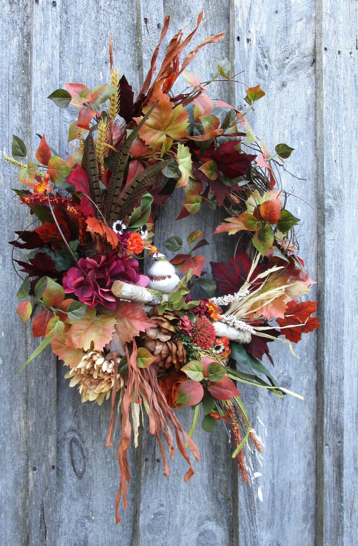 Partridge Woodland Wreath