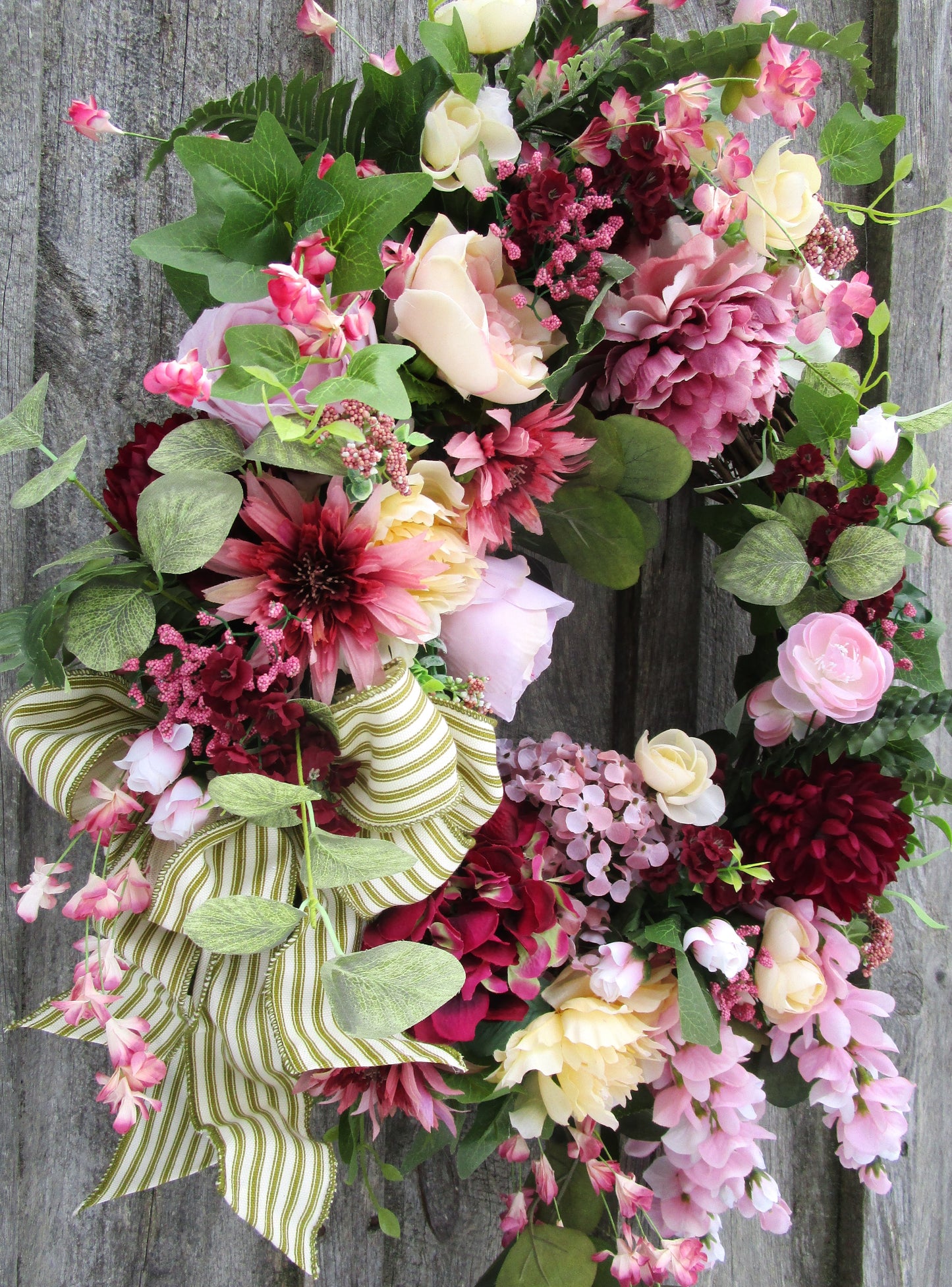 Brattleboro English Garden Wreath