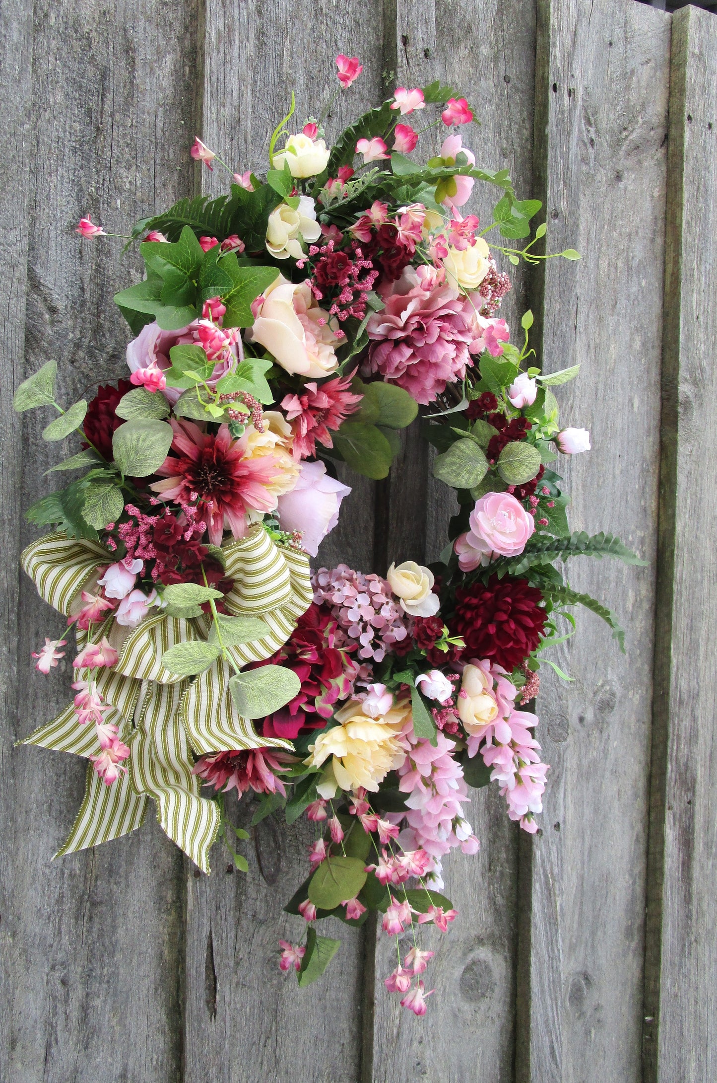 Brattleboro English Garden Wreath