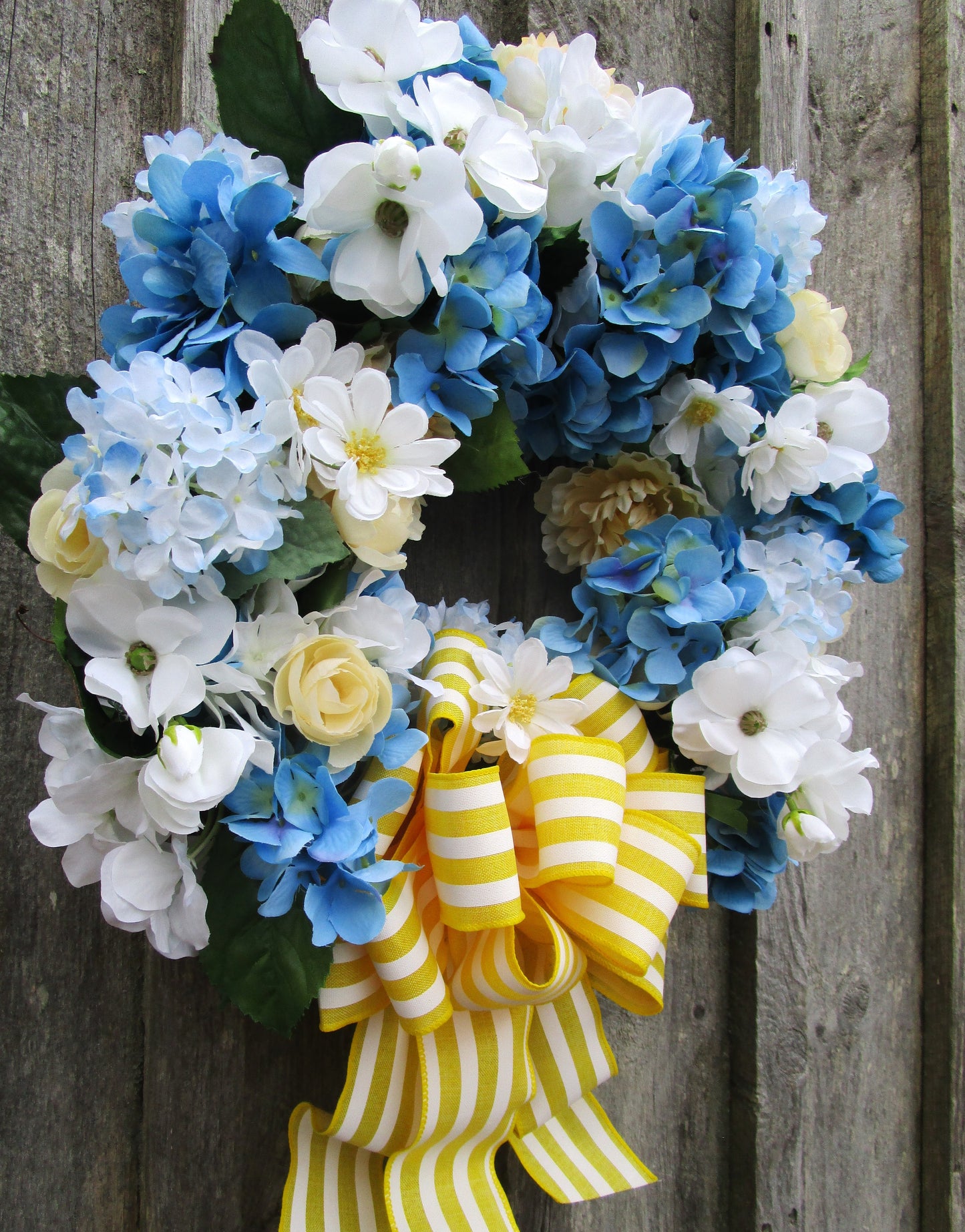 Mansfield Hydrangea Wreath