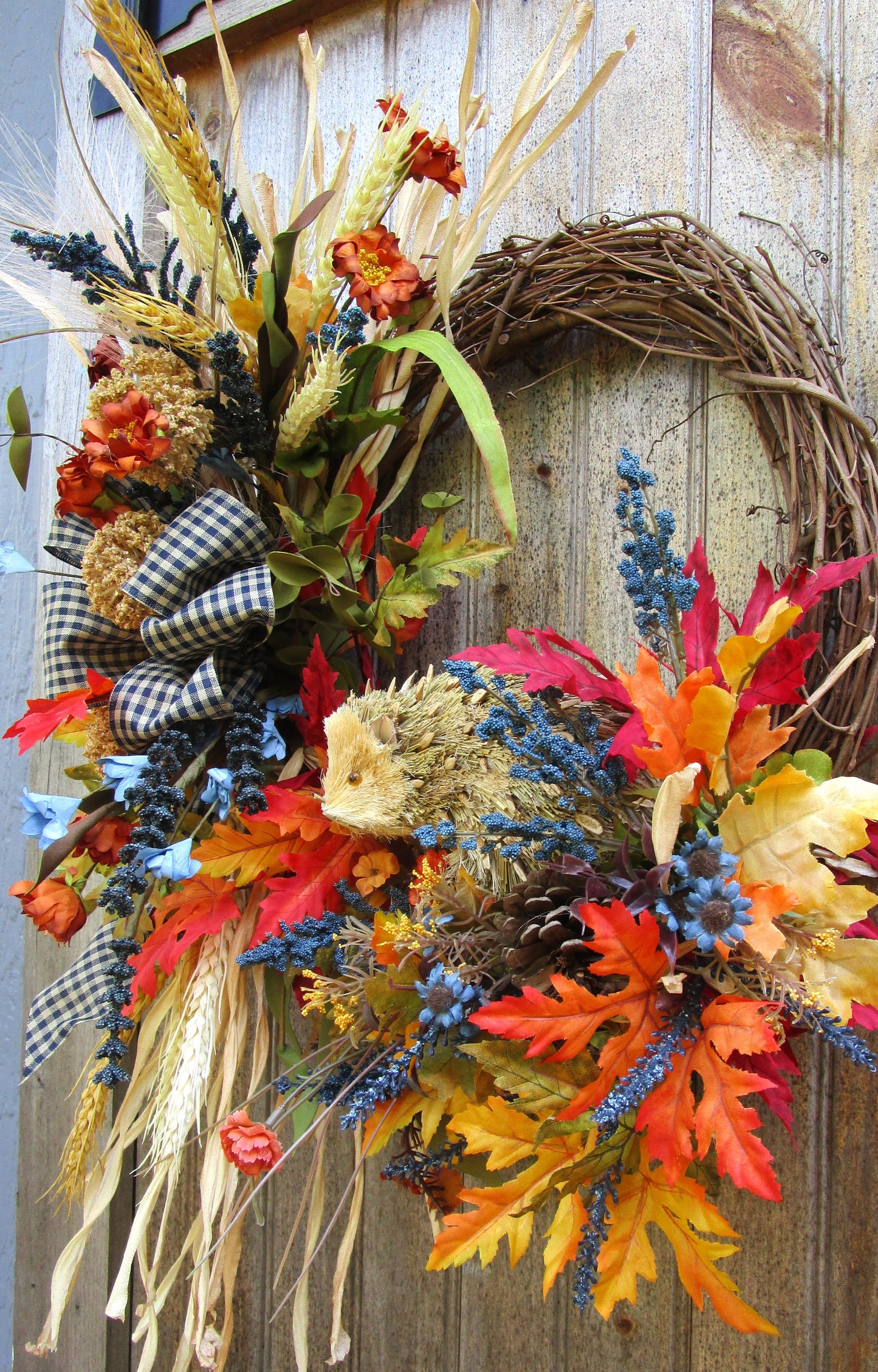 Woodland Hedgehog Wreath