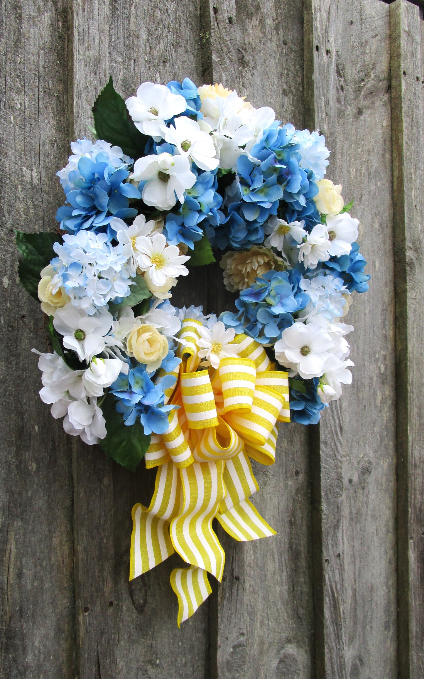 Mansfield Hydrangea Wreath