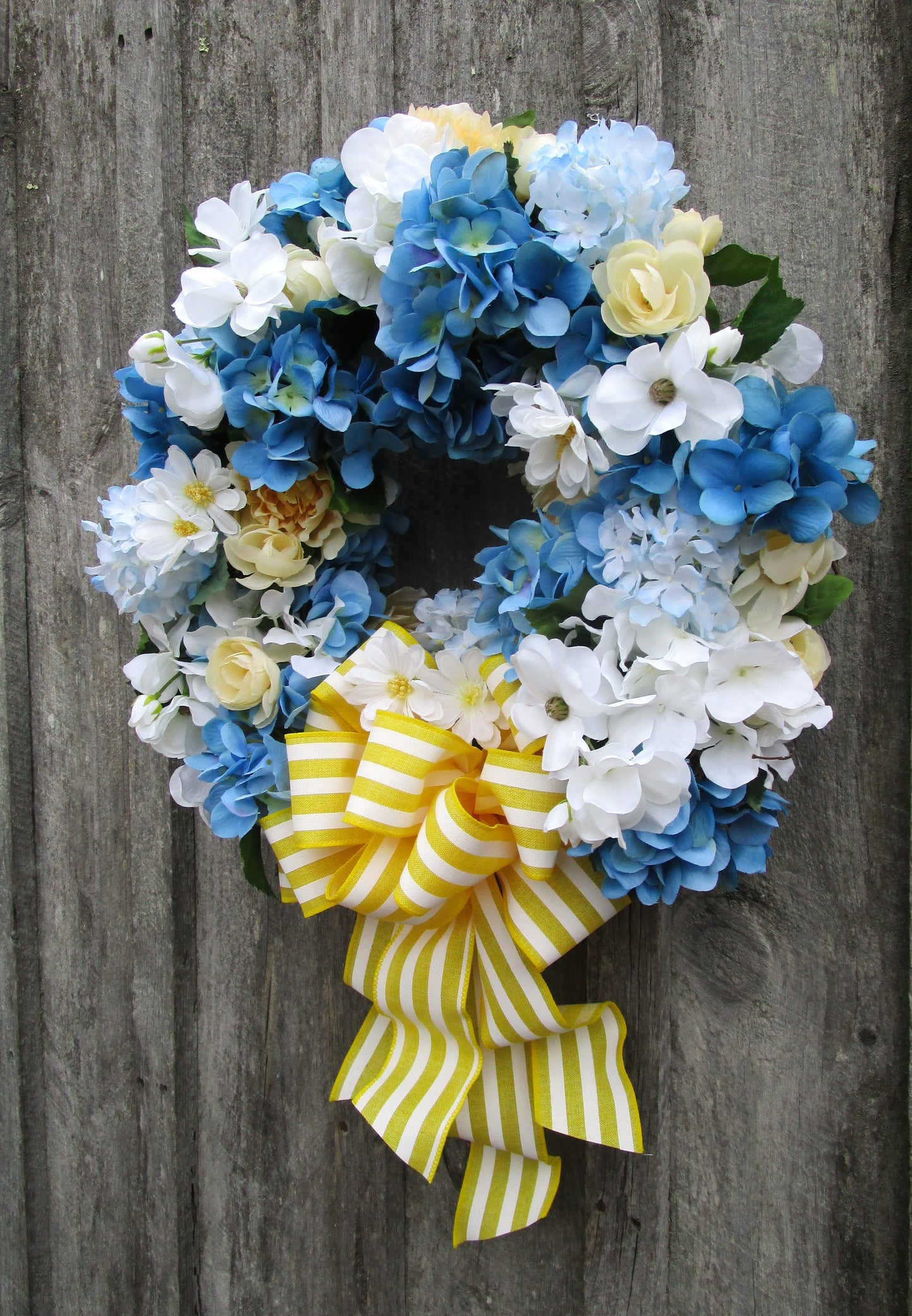 Mansfield Hydrangea Wreath
