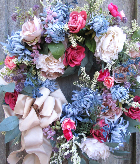 Brookline Victorian Garden Wreath