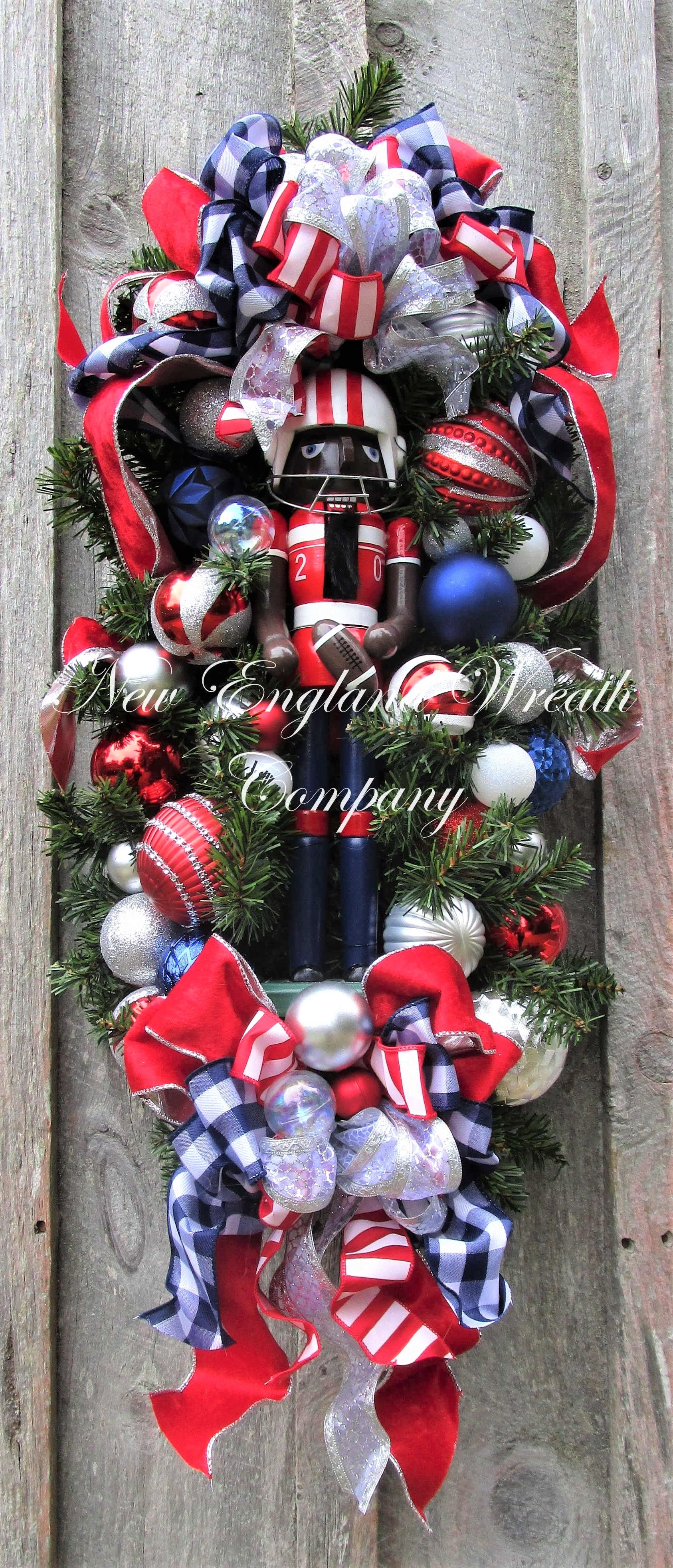 New England Patriots Holiday Nutcracker