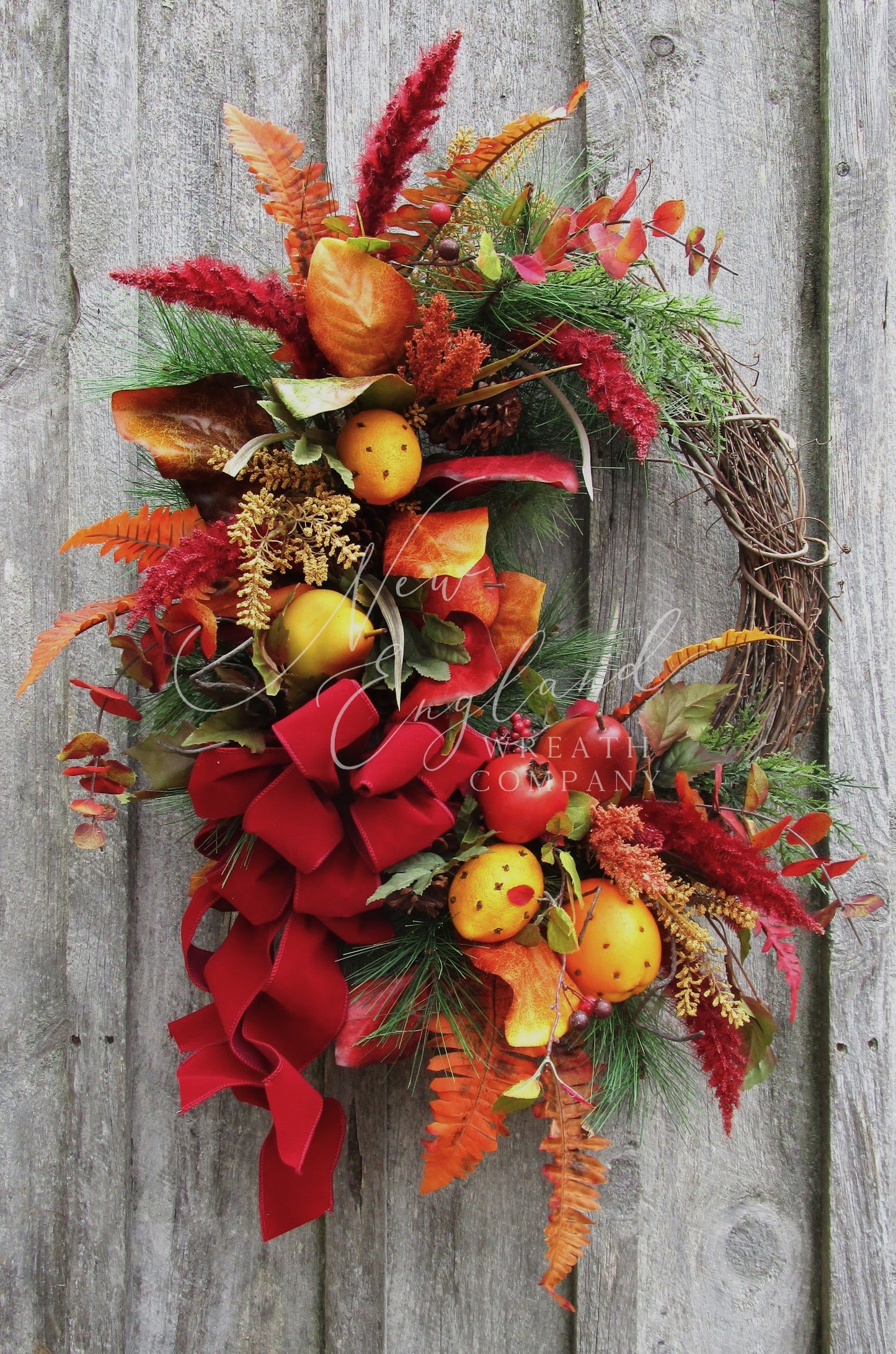 Lexington Holiday Fruit Wreath