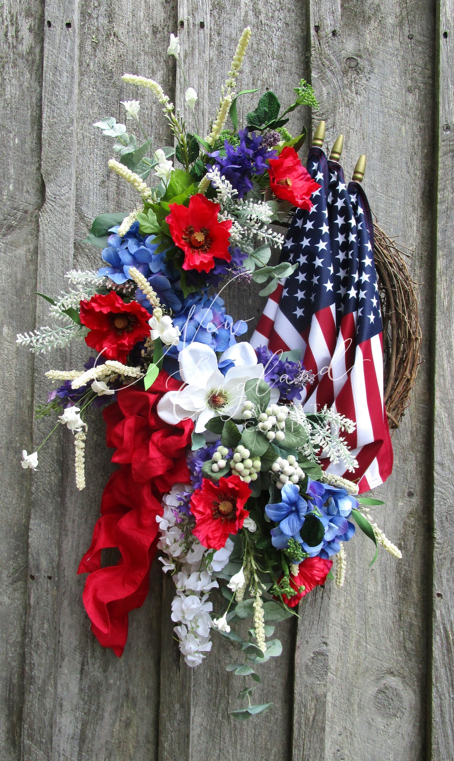 Providence Patriotic Garden Wreath