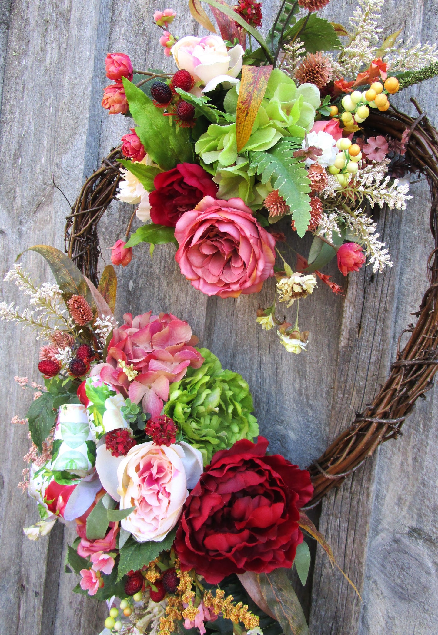 Weston Cottage Heart Wreath