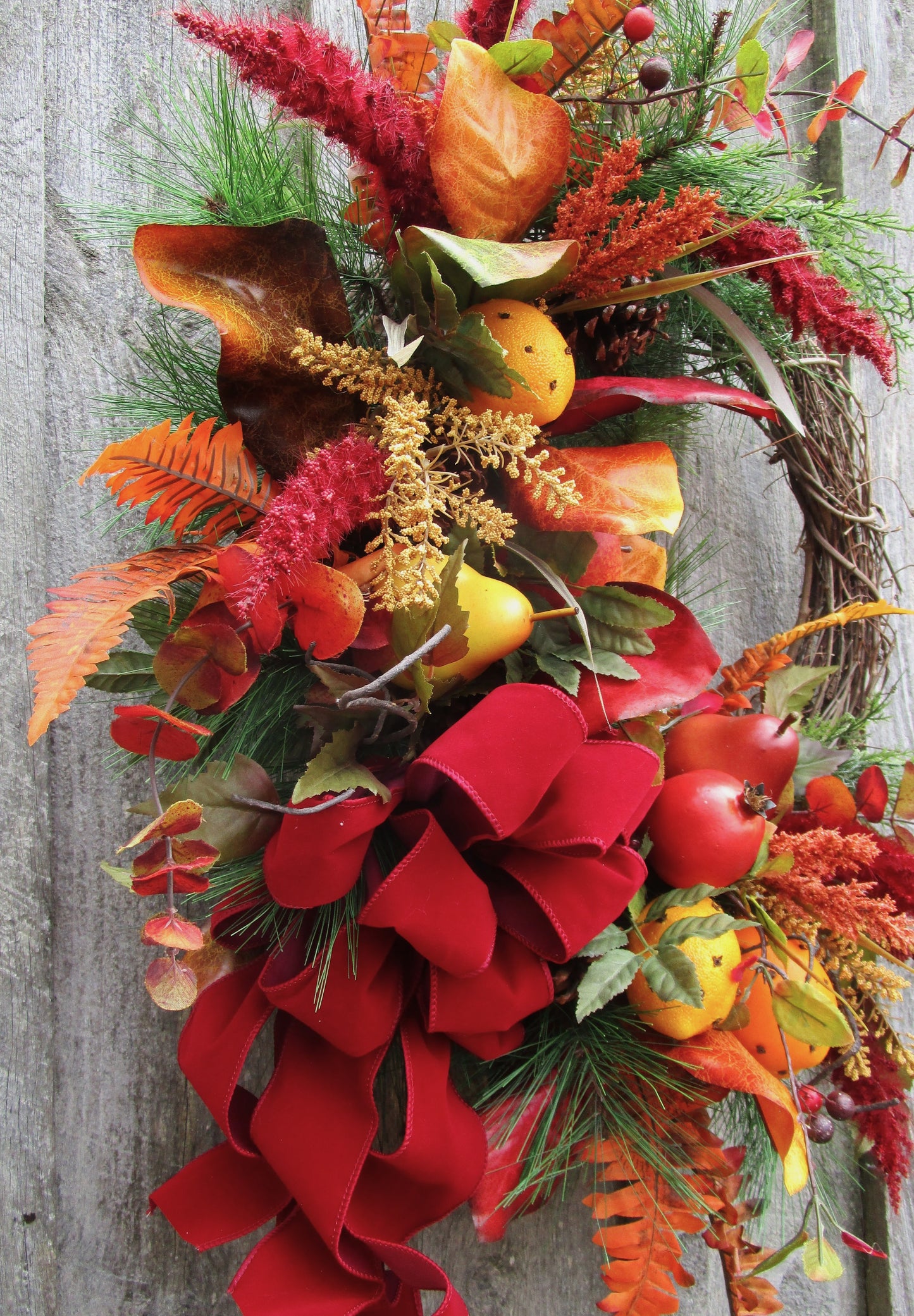 Lexington Holiday Fruit Wreath