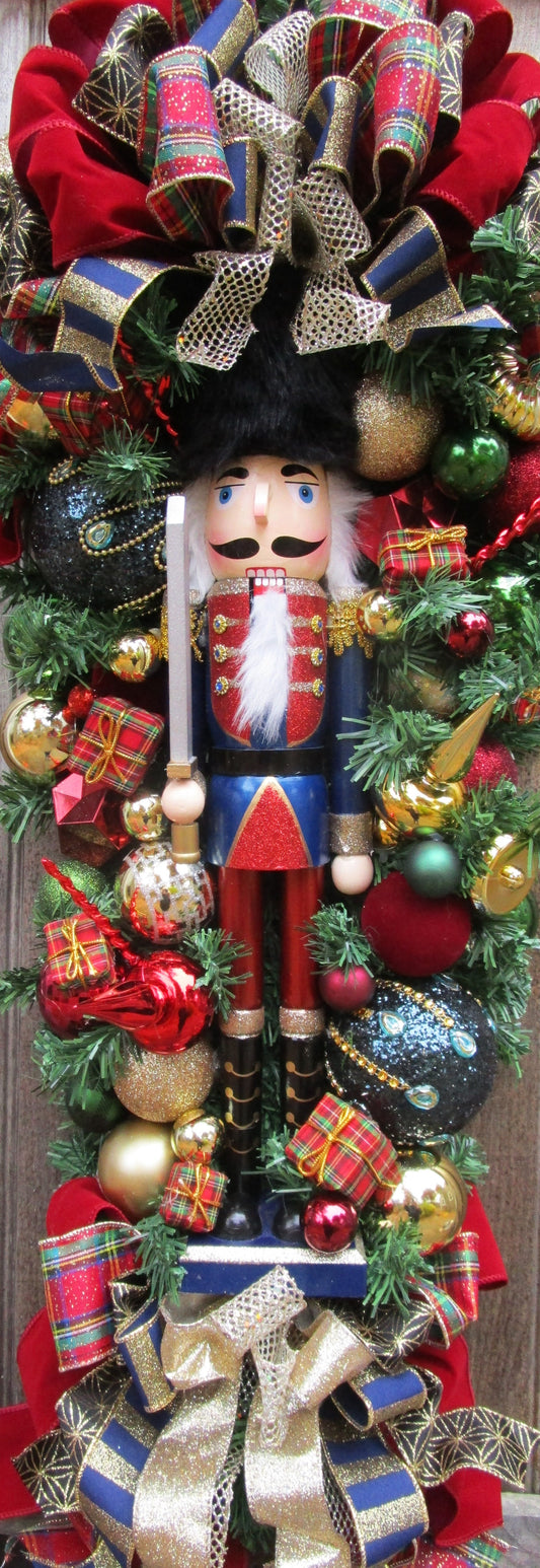 Beacon Hill Grand Nutcracker Swag