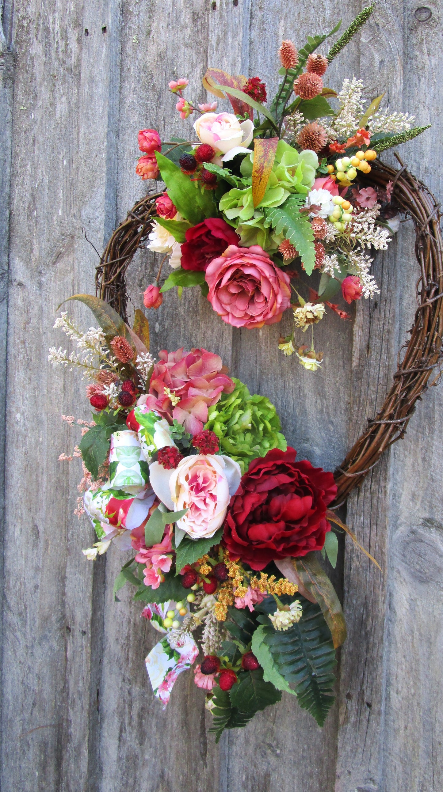 Weston Cottage Heart Wreath