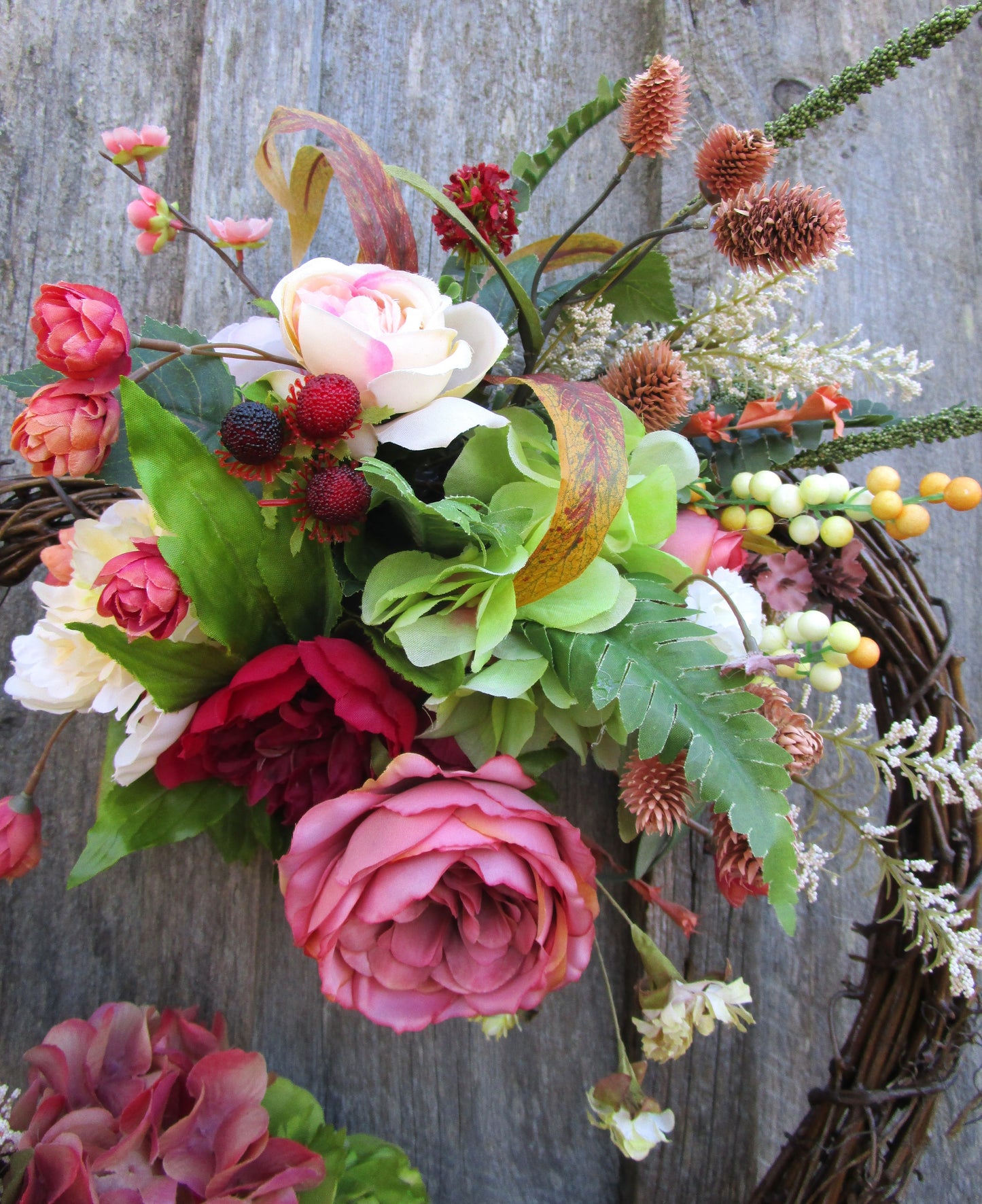 Weston Cottage Heart Wreath