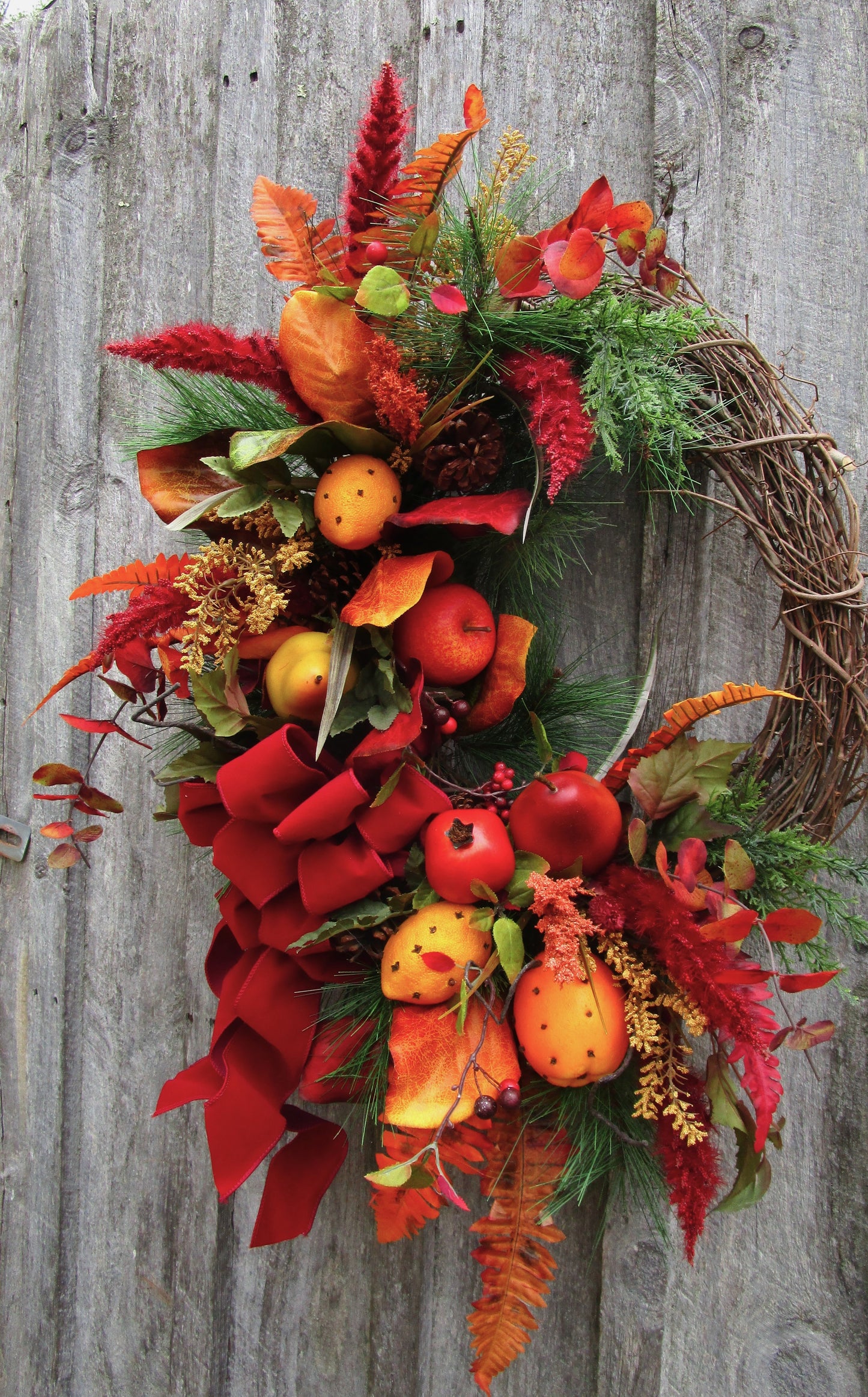 Lexington Holiday Fruit Wreath