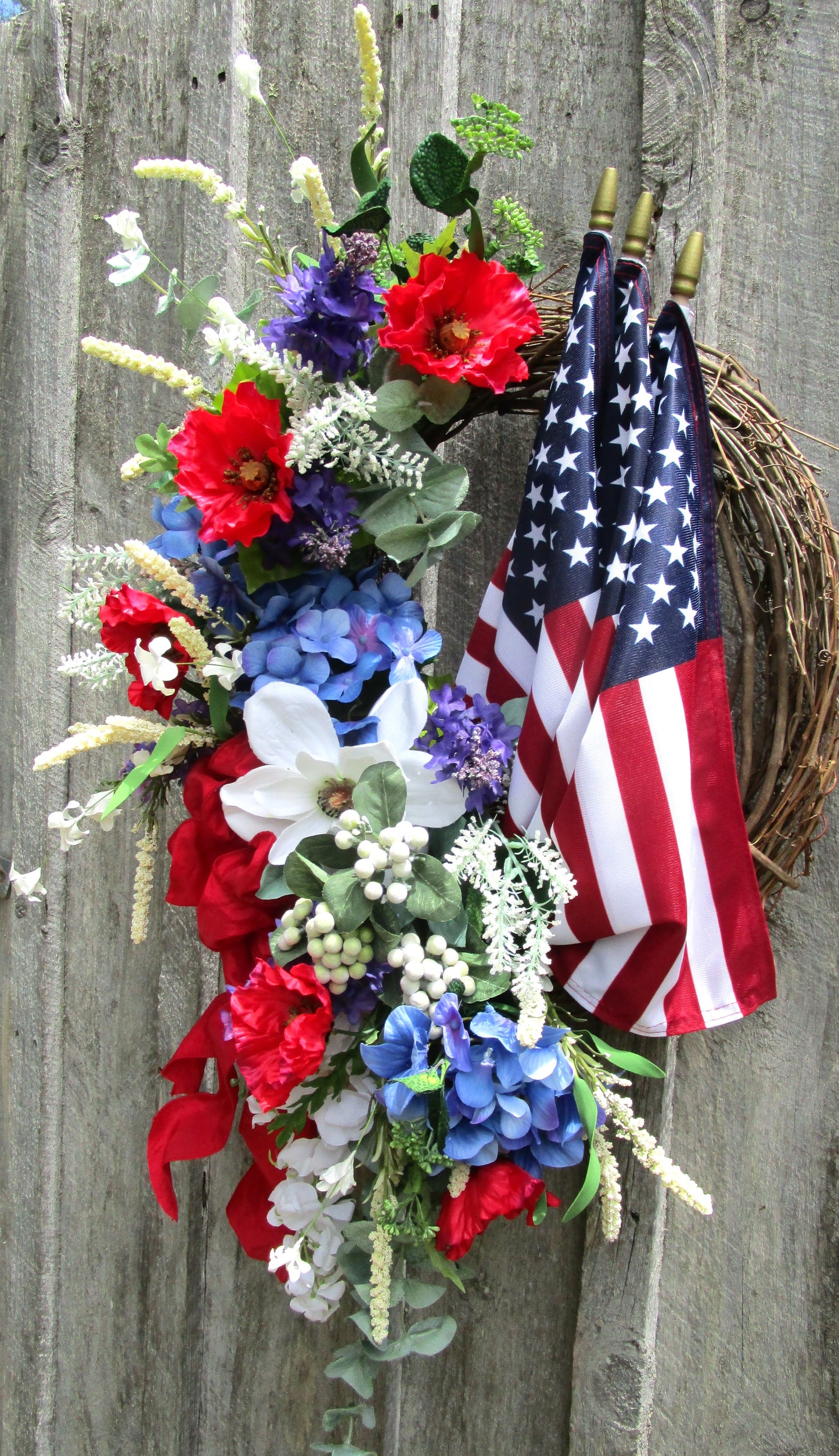 Providence Patriotic Garden Wreath