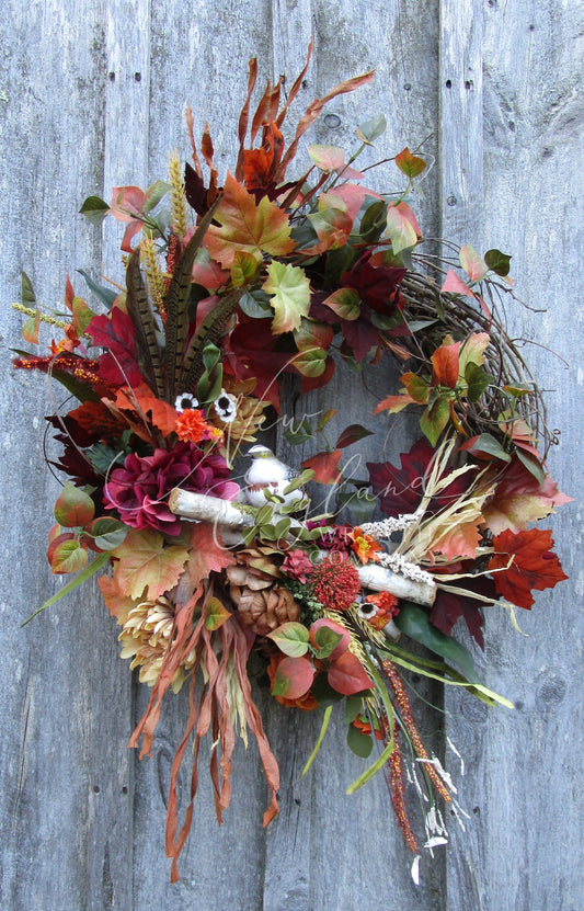 Partridge Woodland Wreath