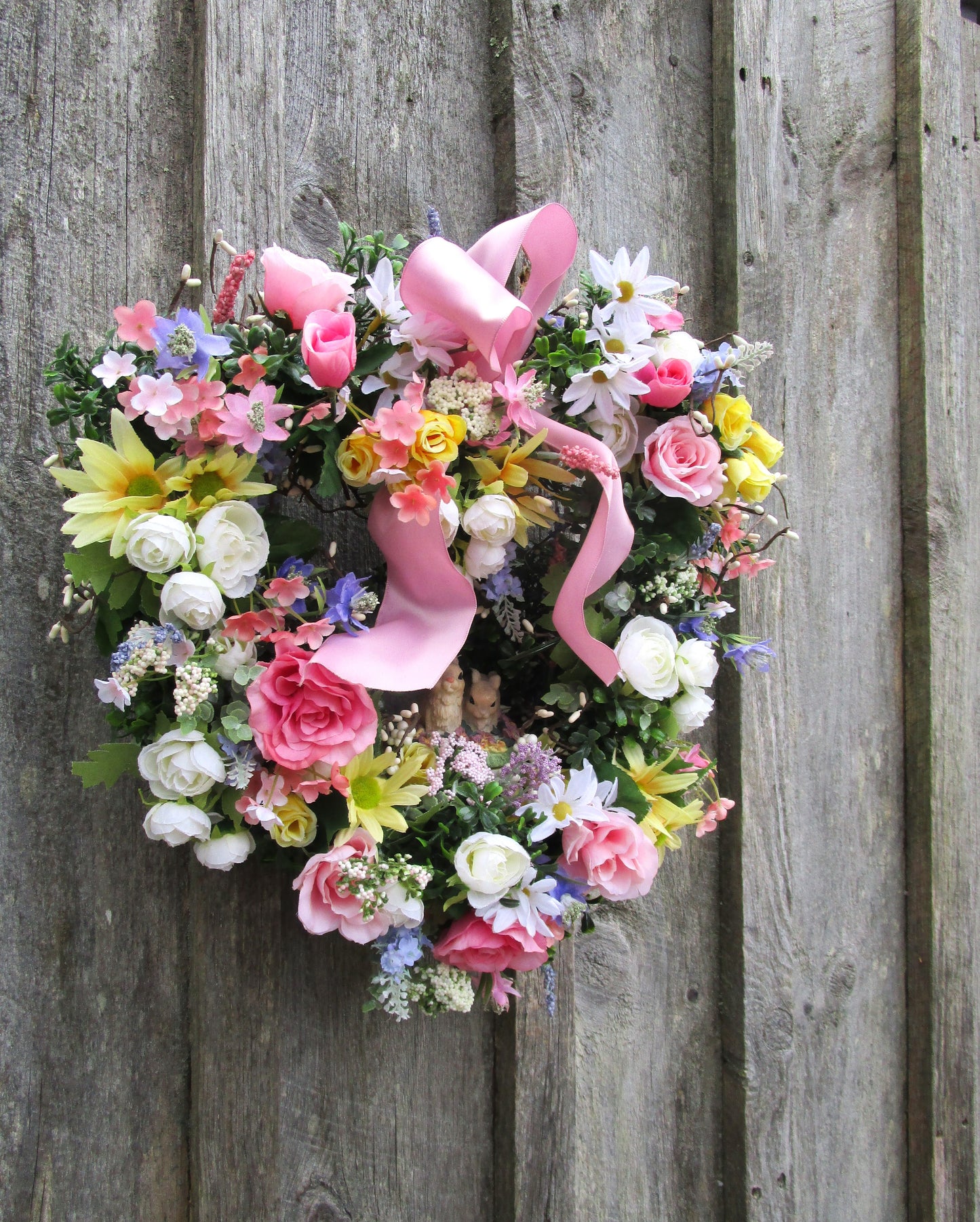 Sweetheart Bunny Wreath