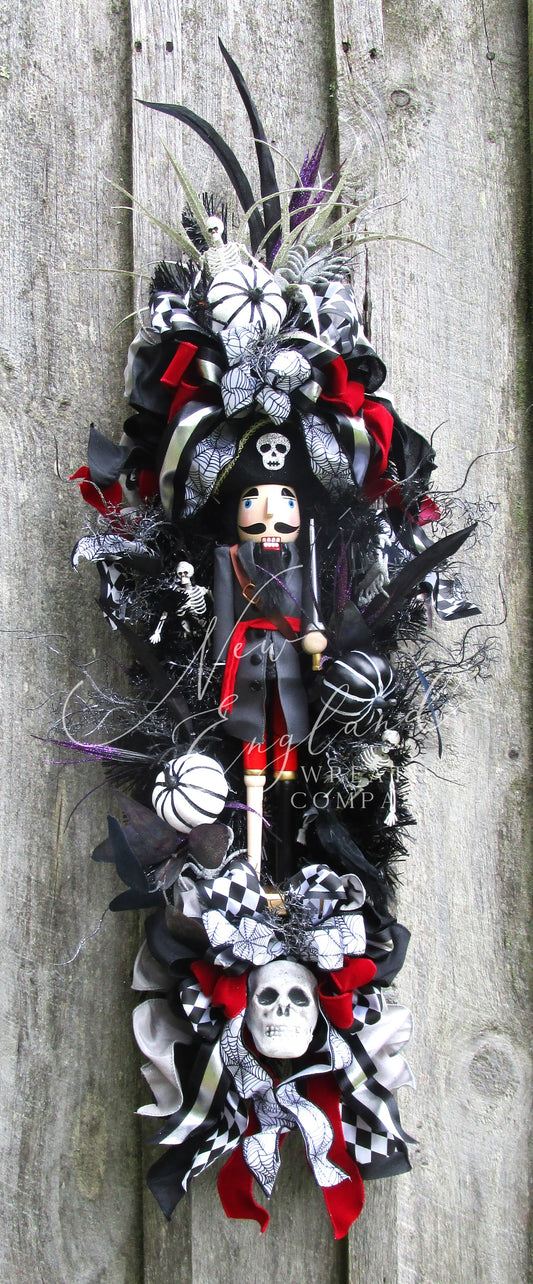 Halloween Pirate Nutcracker Swag