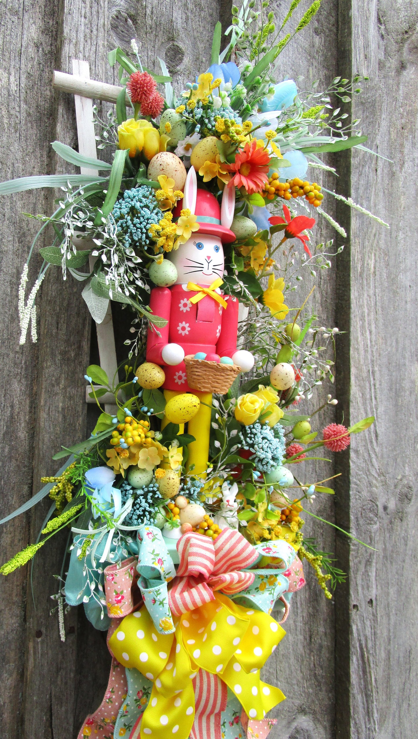 Whimsical Easter Bunny Nutcracker