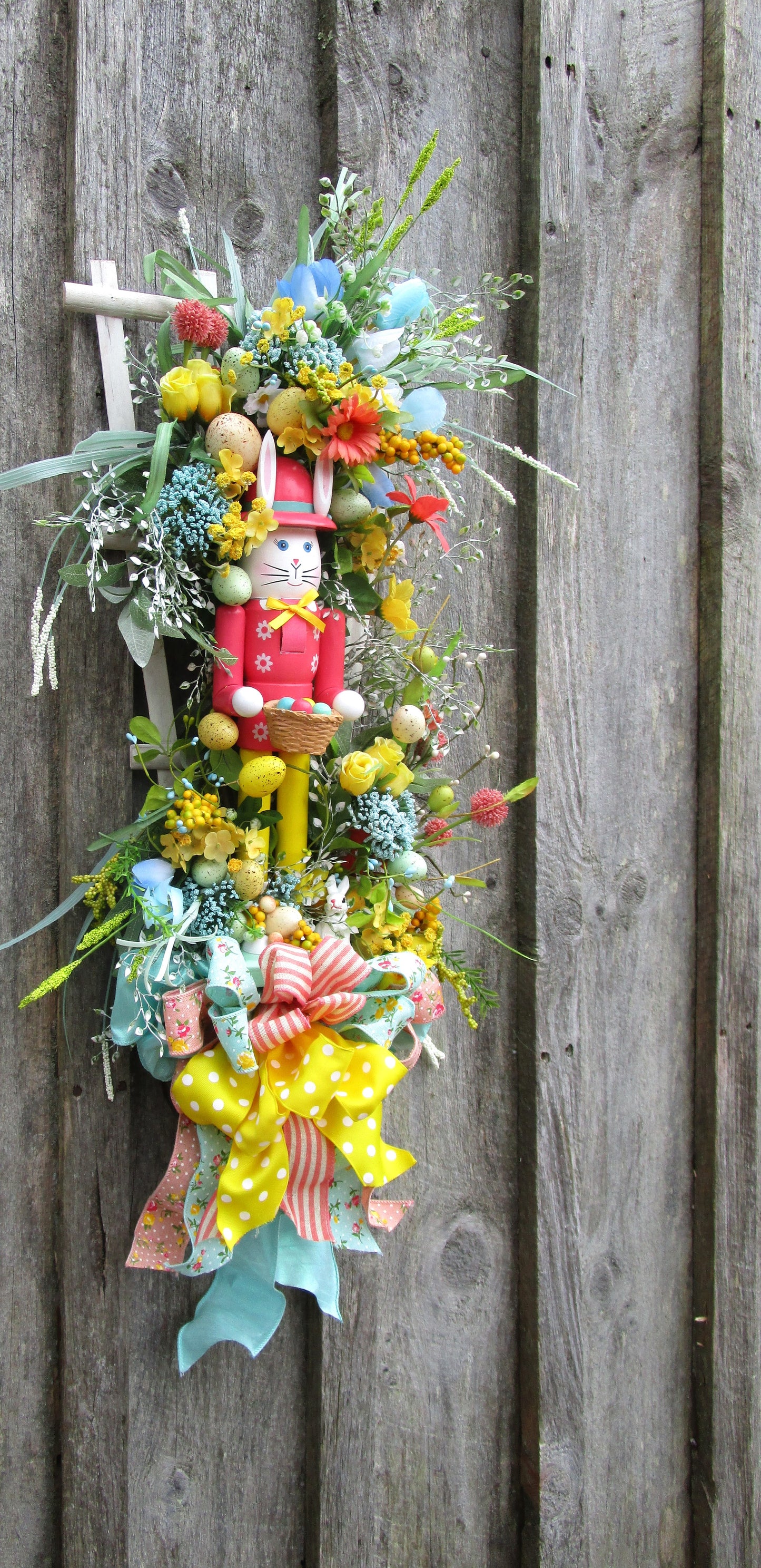 Whimsical Easter Bunny Nutcracker