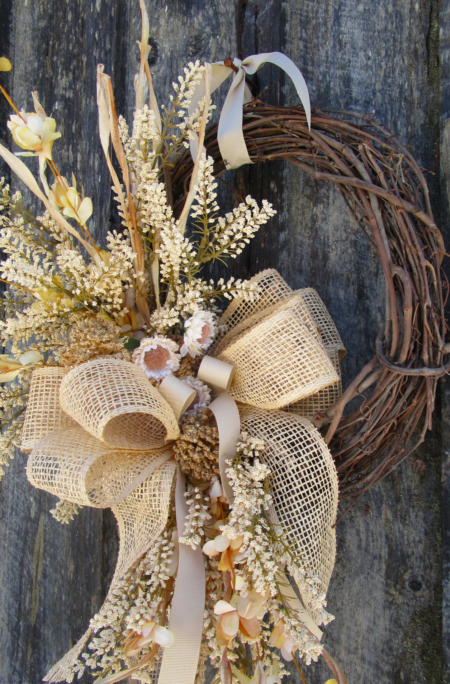 English Countryside Cottage Wreath