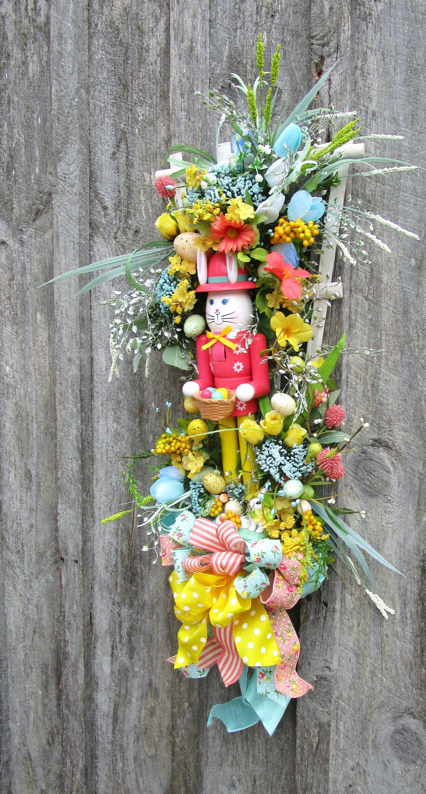 Whimsical Easter Bunny Nutcracker