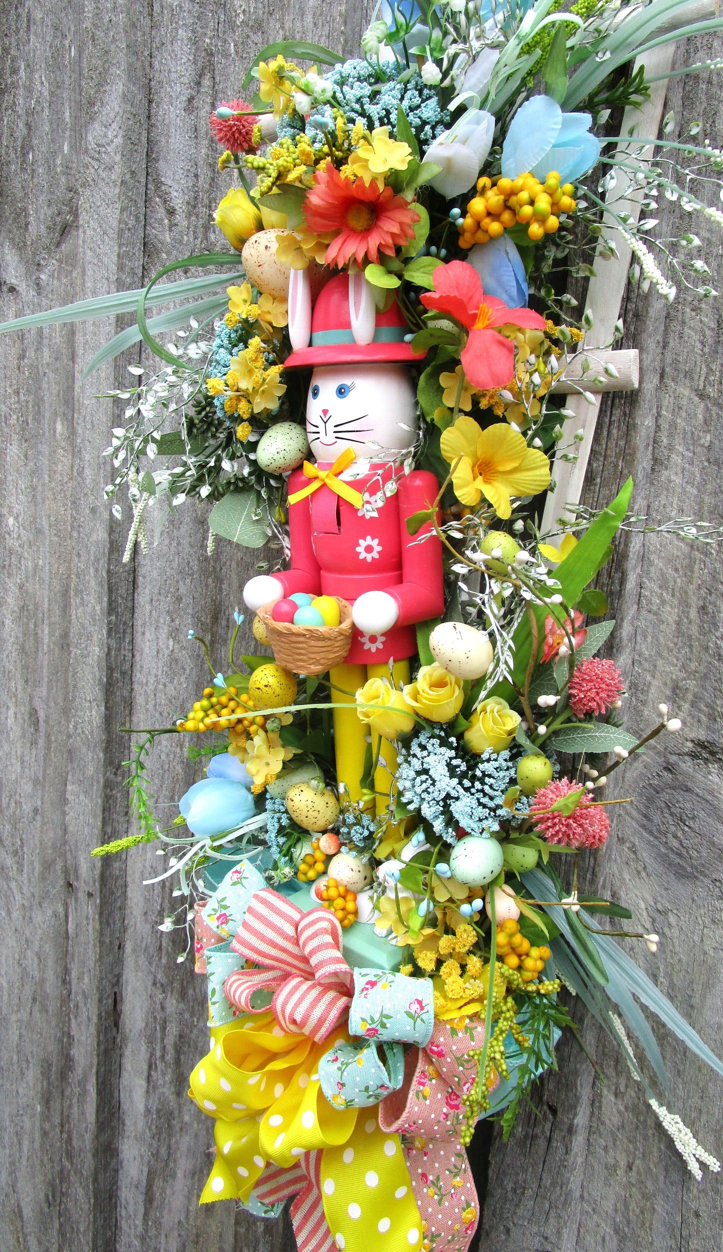 Whimsical Easter Bunny Nutcracker