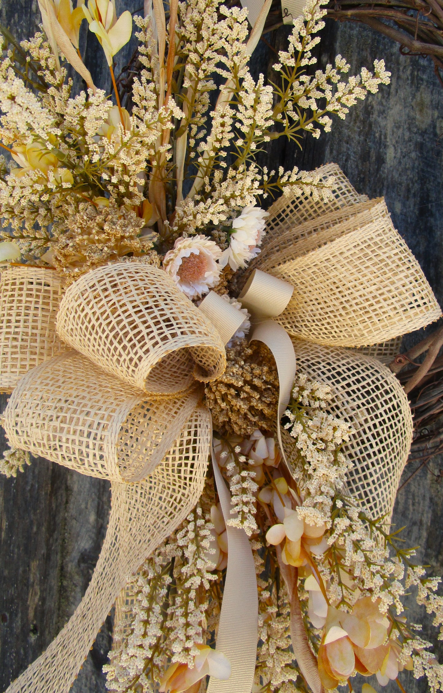English Countryside Cottage Wreath