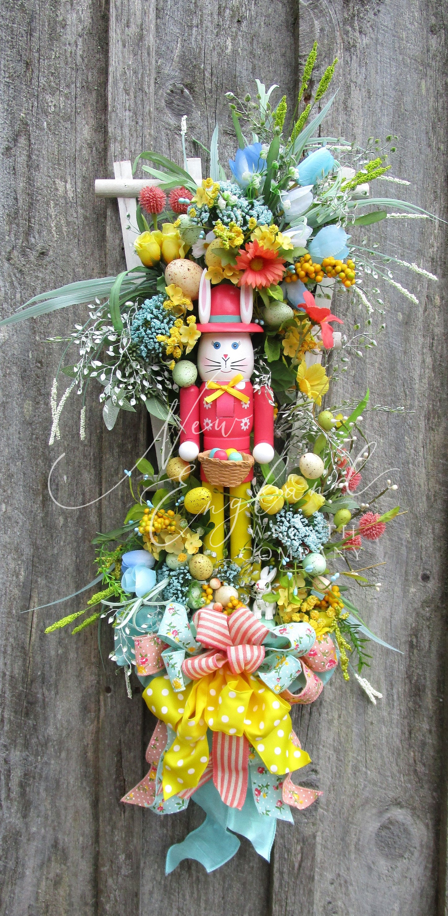 Whimsical Easter Bunny Nutcracker