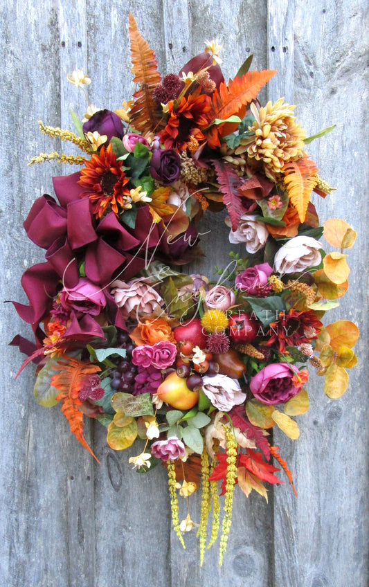 Grand Commonwealth Autumn Wreath