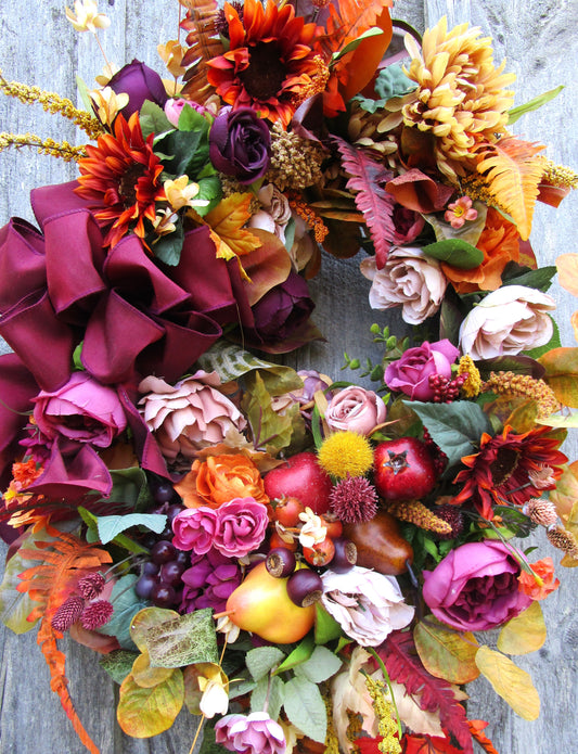 Grand Commonwealth Autumn Wreath
