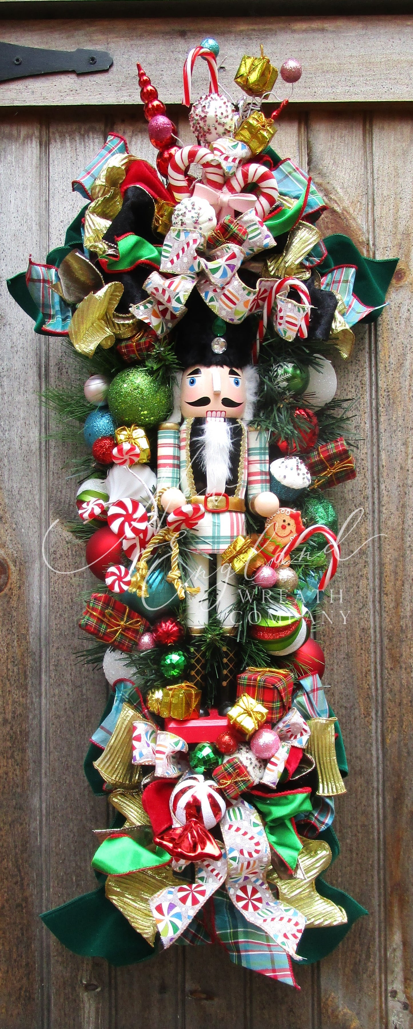 Newport Holiday Nutcracker Swag