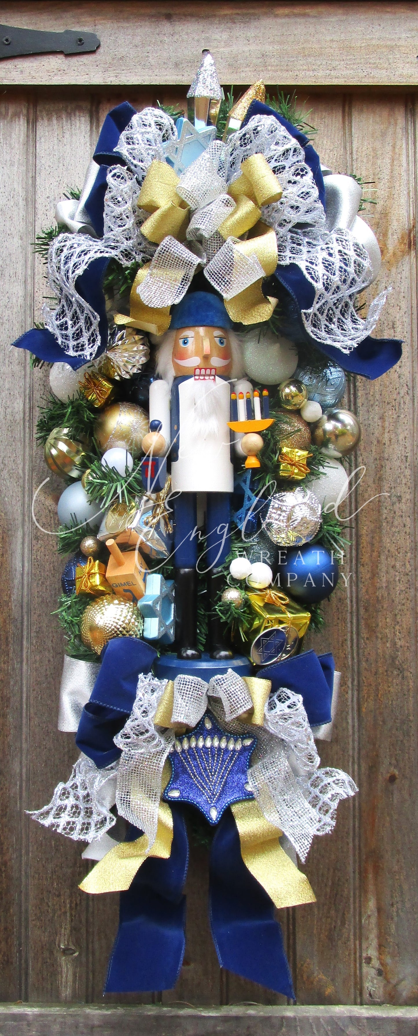 Hanukkah Nutcracker Swag