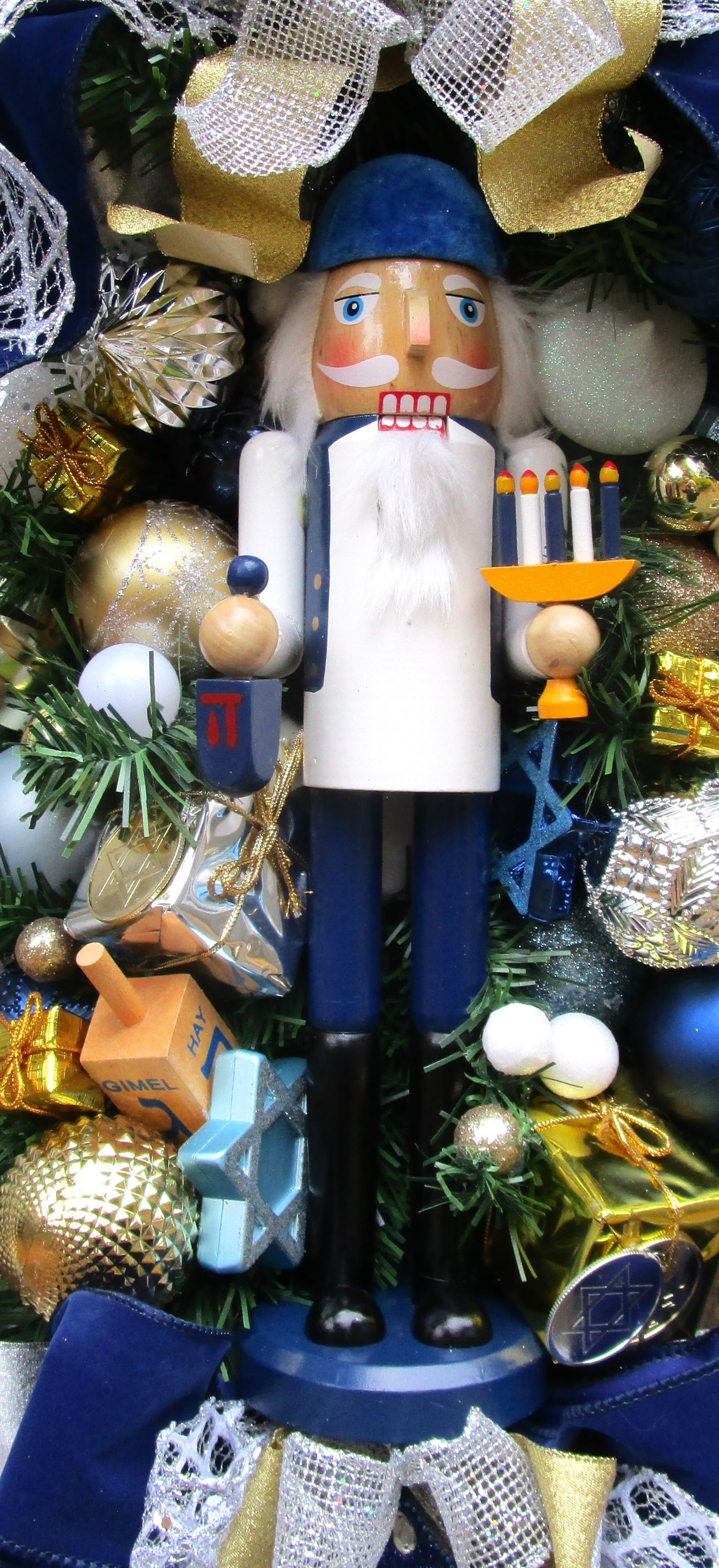 Hanukkah Nutcracker Swag