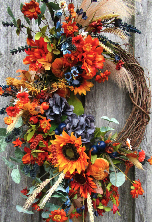 Great Barrington Harvest Wreath