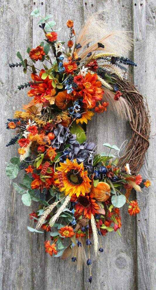 Great Barrington Harvest Wreath